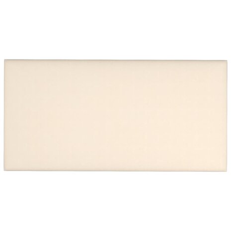 Wandpanelen 12 st 0,54 m² 30x15 cm fluweel crèmekleurig 3
