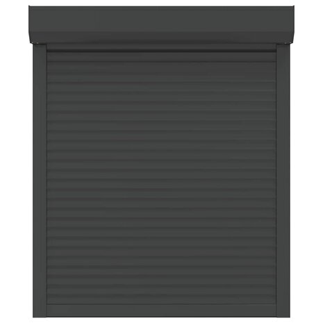 Rolluik 100x120 cm aluminium antracietkleurig 4