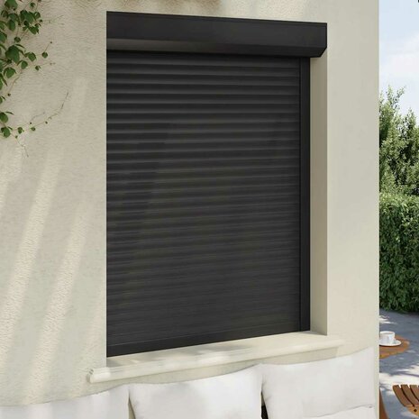 Rolluik 100x130 cm aluminium antracietkleurig 3
