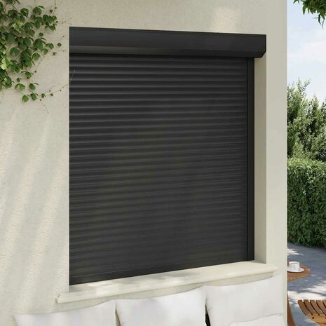 Rolluik 130x140 cm aluminium antracietkleurig 3