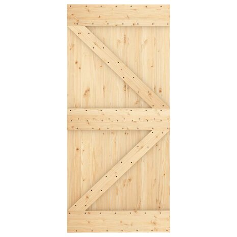 Deur NARVIK 95x210 cm massief grenenhout 5