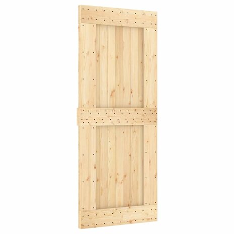 Deur NARVIK 85x210 cm massief grenenhout 2