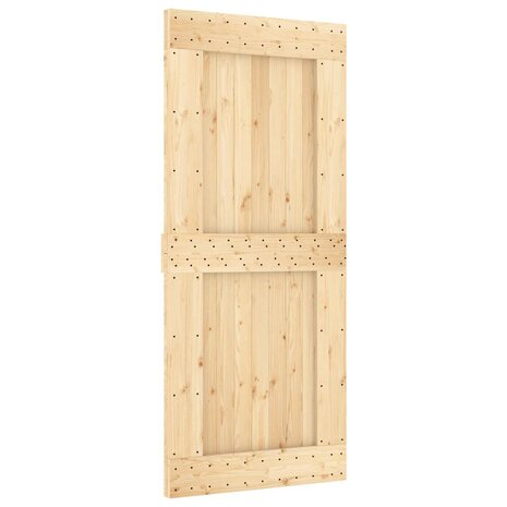 Deur NARVIK 90x210 cm massief grenenhout 2