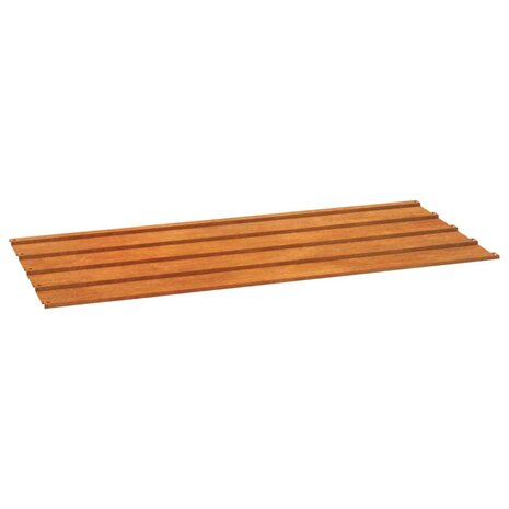 Dakpanelen 12 st 100x44 cm cortenstaal roestig 3