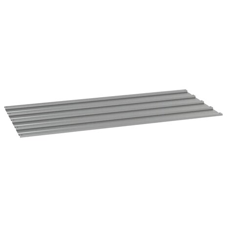 Dakpanelen 12 st 100x44 cm cortenstaal roestig 4
