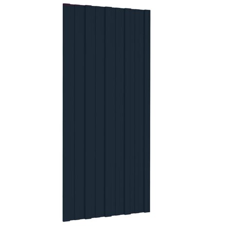 Dakpanelen 36 st 100x45 cm gegalvaniseerd staal antraciet 3
