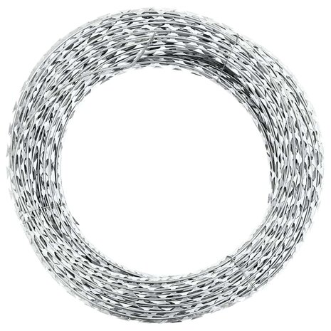 Scheermesprikkeldraad concertina 60 m gegalvaniseerd staal 1