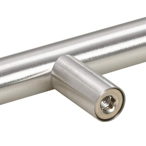 Handvatten 10 st 96 mm roestvrij staal zilverkleurig 9