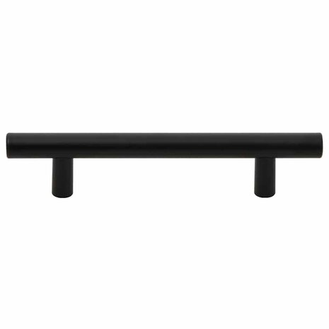Handvatten 10 st 96 mm roestvrij staal zwart 5
