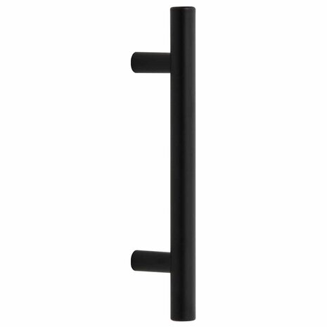 Handvatten 10 st 96 mm roestvrij staal zwart 6