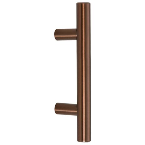 Handvatten 10 st 64 mm roestvrij staal bronskleurig 6