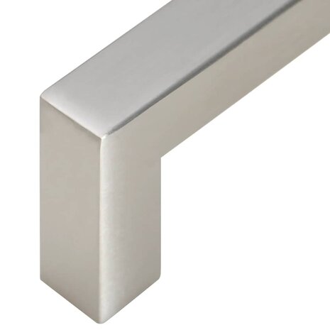 Handvatten 10 st 96 mm roestvrij staal zilverkleurig 9