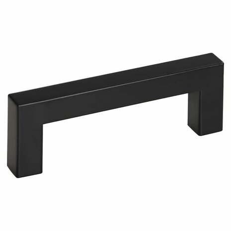 Handvatten 10 st 96 mm roestvrij staal zwart 6