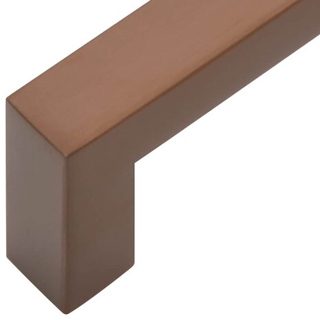 Handvatten 10 st 64 mm roestvrij staal bronskleurig 9
