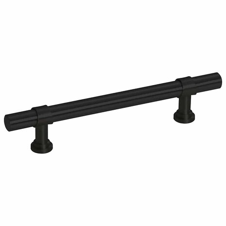 Handvatten 10 st 96 mm roestvrij staal zwart 6