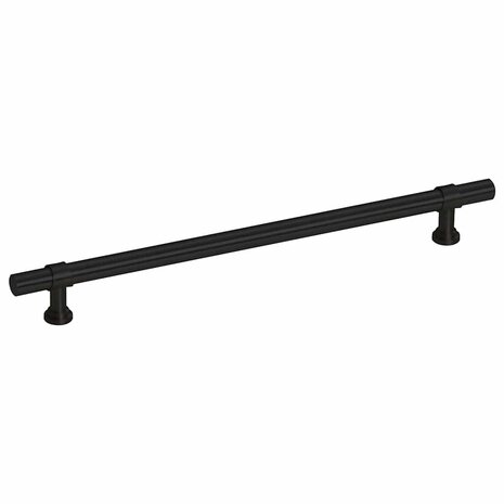 Handvatten 5 st 192 mm roestvrij staal zwart 6