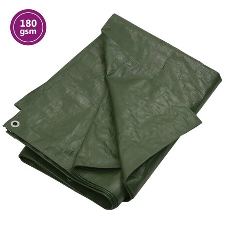 Dekzeil 180 g/m² 3x4 m HDPE groen 1