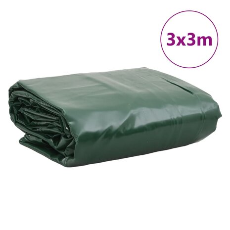 Dekzeil 650 g/m² 3x3 m groen 9