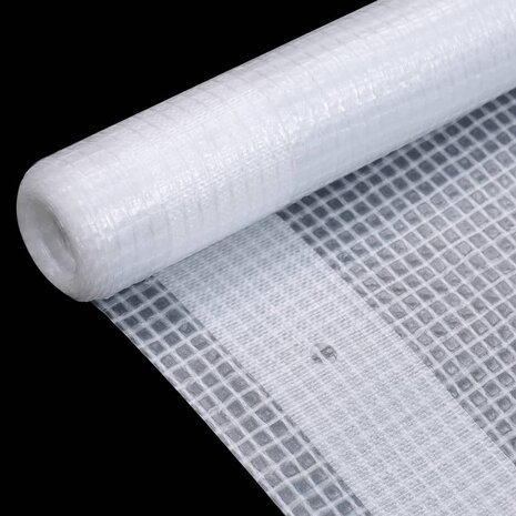 Dekzeilen 2 st Leno 260 g/m² 3x2 m wit 5