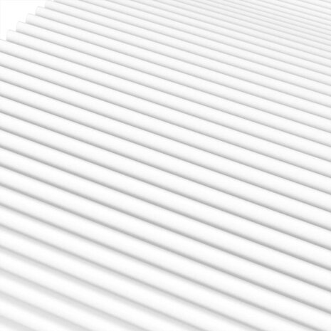 Schuimmatras hardheid H2 H3 90x190 cm wit 6