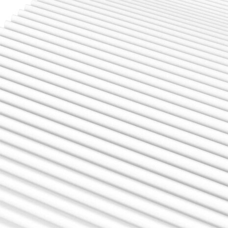 Schuimmatras hardheid H2 H3 140x200 cm wit 6
