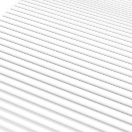 Schuimmatras hardheid H2 H3 180x200 cm wit 6