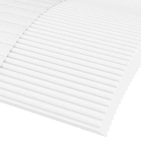 Schuimmatras hardheid H2 H3 80x210 cm wit 6