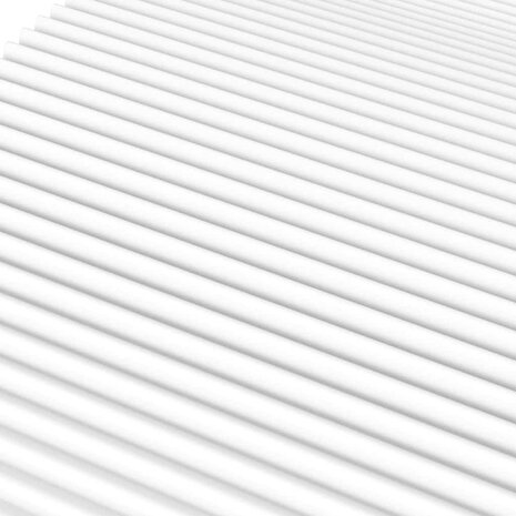 Schuimmatras hardheid H2 H3 100x210 cm wit 5