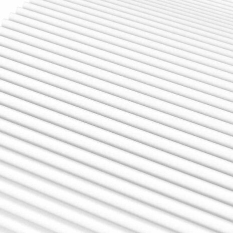 Schuimmatras hardheid H2 H3 160x210 cm wit 5