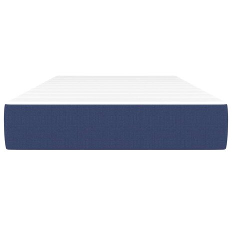 Pocketveringmatras 80x200x20 cm stof blauw 3