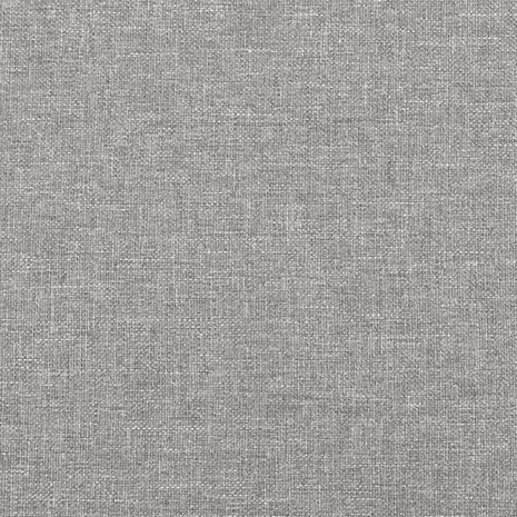 Pocketveringmatras 90x200x20 cm stof lichtgrijs 6