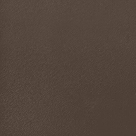Pocketveringmatras 100x200x20 cm kunstleer bruin 6