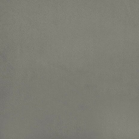 Pocketveringmatras 100x210x20 cm fluweel lichtgrijs 6