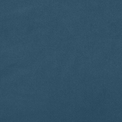Pocketveringmatras 80x220x20 cm fluweel donkerblauw 6