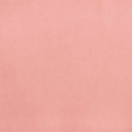 Pocketveringmatras 80x220x20 cm fluweel roze 6