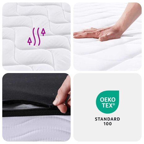 Binnenveringmatras middelhard 140x190 cm 9
