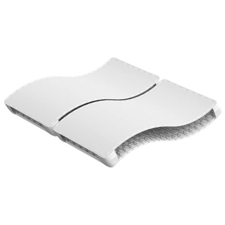 Binnenveringmatras middelhard 200x200 cm King Size 2