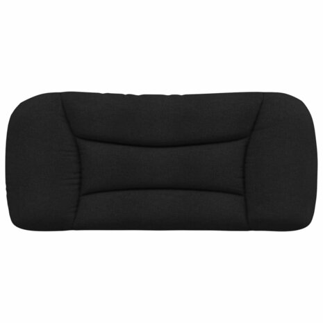 Hoofdbordkussen 80 cm stof zwart 5