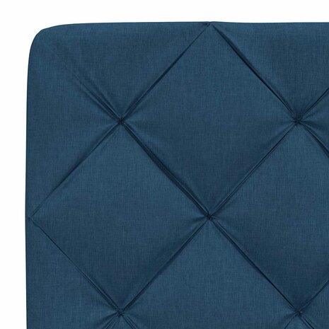 Hoofdbordkussen 90 cm stof blauw 7