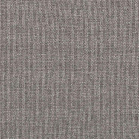 Hoofdbordkussen 120 cm stof taupe 8