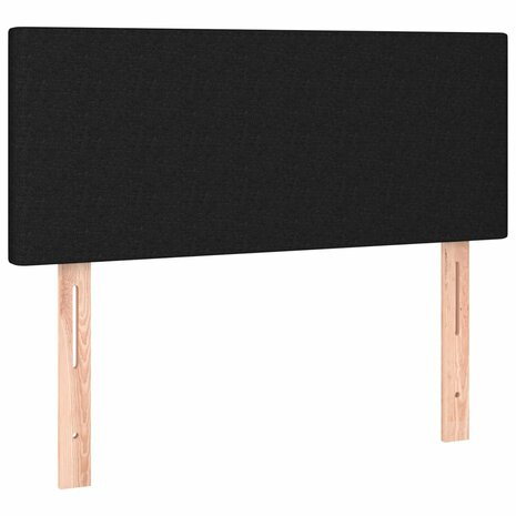 Hoofdbord 80x5x78/88 cm stof zwart 2