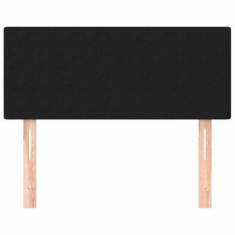 Hoofdbord 80x5x78/88 cm stof zwart 3