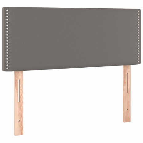 Hoofdbord 100x5x78/88 cm kunstleer grijs 2