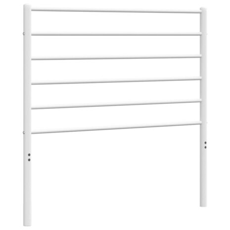 Hoofdbord metaal wit 100 cm 2
