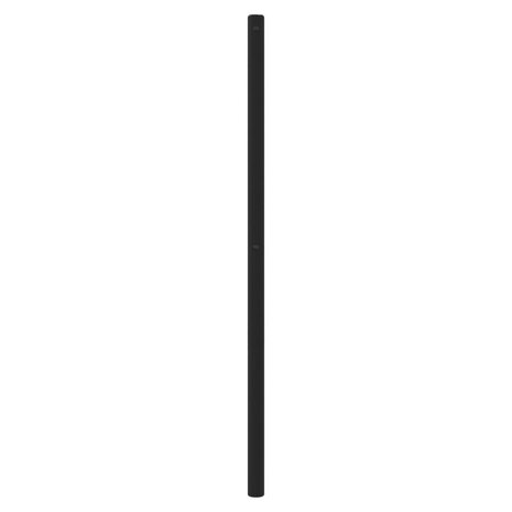Hoofdbord 90 cm metaal zwart 5