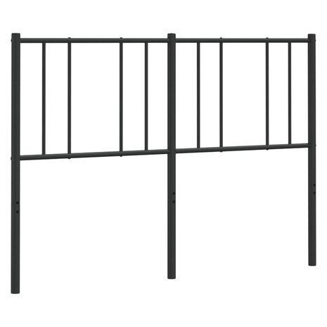 Hoofdbord metaal zwart 160 cm 4