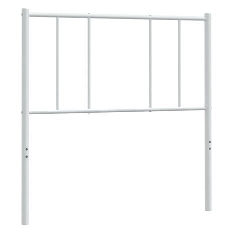 Hoofdbord metaal wit 80 cm 2