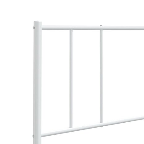 Hoofdbord metaal wit 80 cm 6