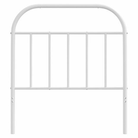 Hoofdbord metaal wit 80 cm 4