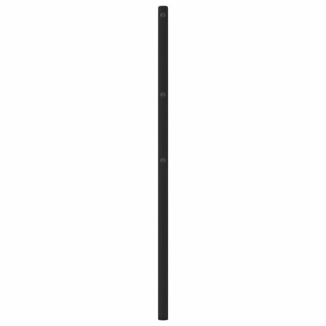 Hoofdbord 80 cm metaal zwart 5